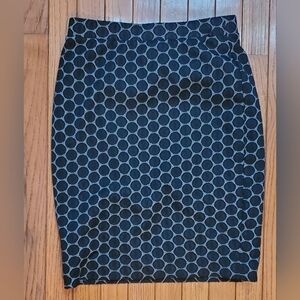 Polka Dot Pencil Skirt XS